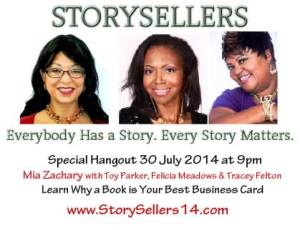 StorySellers Featured Speaker.7.30.14